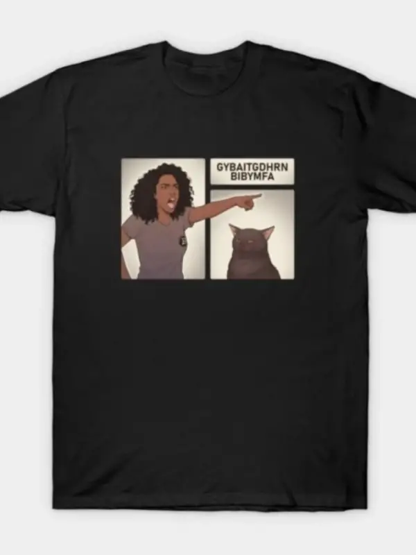 Siyah Anne T-shirt Erkek Kadın %100 Pamuklu Tişört Kısa Kollu Üstler 0109-2