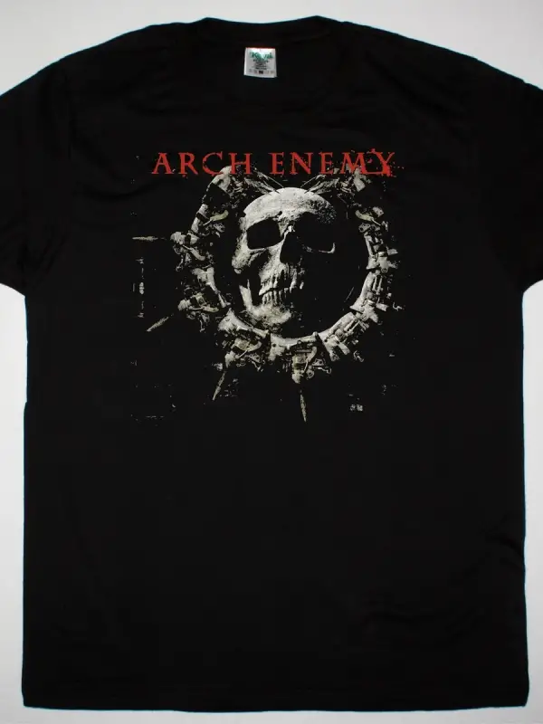 SKELETAL FAMILY ETERNAL NEW BLACK T-SHIRT ÖN BASKILI