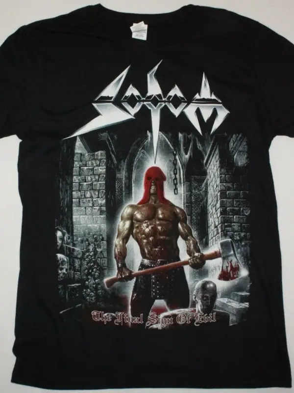 S.O.D. STORMTROOPERS OF DEATH85 WHITE NEW T-SHIRT ÖN VE ARAKA BASKILI