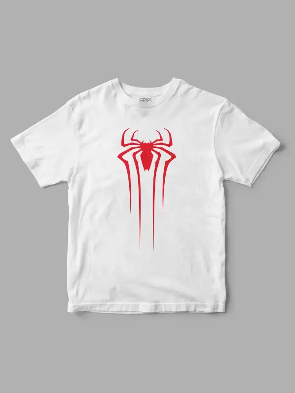 Spiderman Örümcek Logo Baskılı Tişört