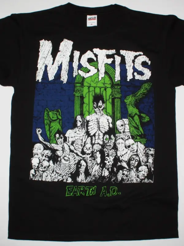 SUICIDAL TENDENCIES FEEL LIKE SHIT NEW BLACK T-SHIRT ÖN VE ARAKA BASKILI