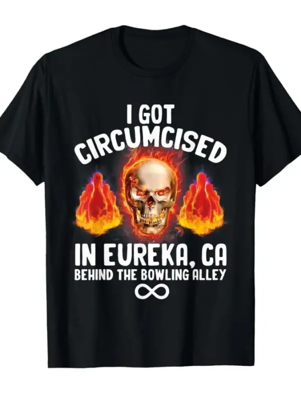 Sünnetli Bowling Garip Bir Şekilde Özel Mizah Garip Komik Meme T-shirt Erkekler Kadınlar Için