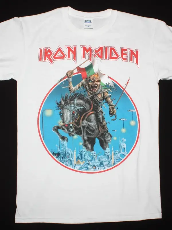 SYSTEM OF A DOWN CARTOON NEW WHITE T SHIRT ÖN VE ARAKA BASKILI