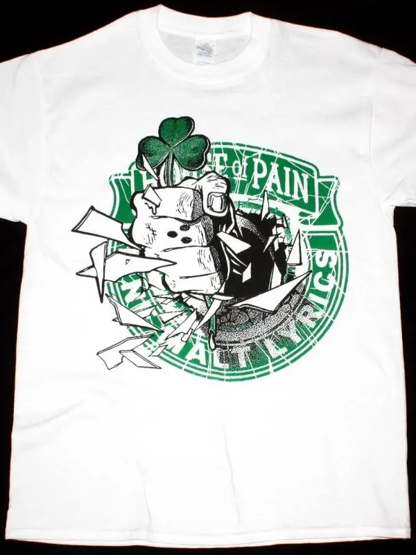 TANKARD THE MEANING OF LIFE90 NEW WHITE T-SHIRT ÖN VE ARAKA BASKILI