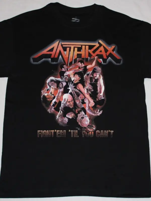 TED NUGENT STATE OF SHOCK 79 NEW BLACK T-SHIRT ÖN BASKILI