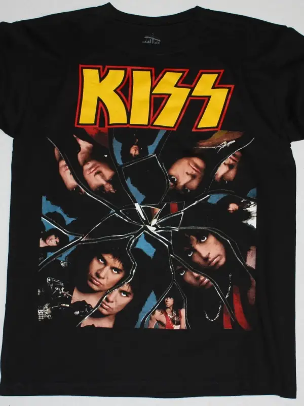 THE CARS CANDY-O 1979 NEW WHITE T-SHIRT ÖN VE ARAKA BASKILI