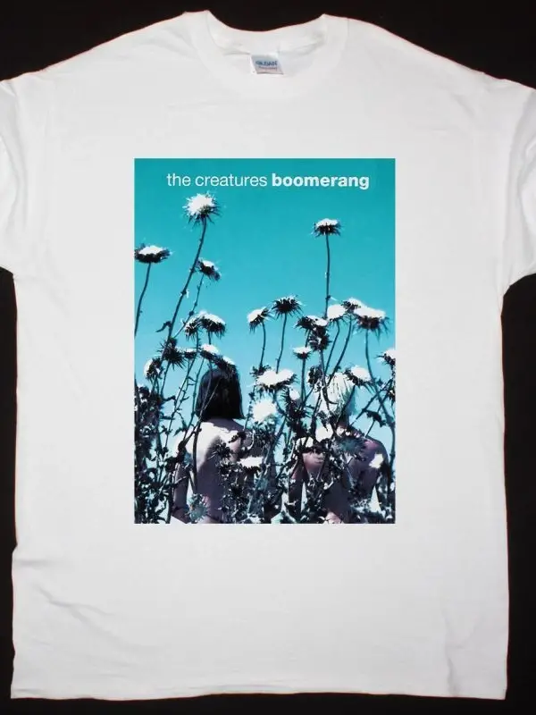 THE CREATURES BOOMERANG NEW WHITE T-SHIRT
