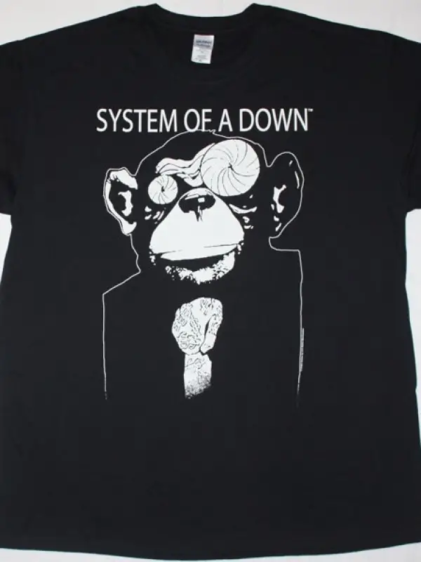 THE DISTILLERS CORAL FANG NEW BLACK T SHIRT ÖN BASKILI