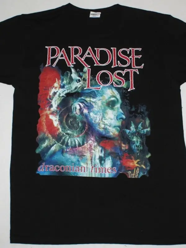 THE DOORS L.A. WOMAN NEW BLACK T-SHIRT ÖN VE ARAKA BASKILI