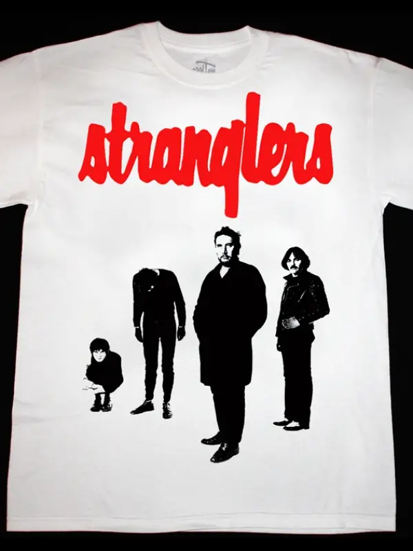 THE KILLERS LOGO NEW WHITE T-SHIRT ÖN BASKILI