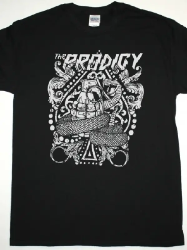 THE PRODIGY SNAKE NEW BLACK T SHIRT