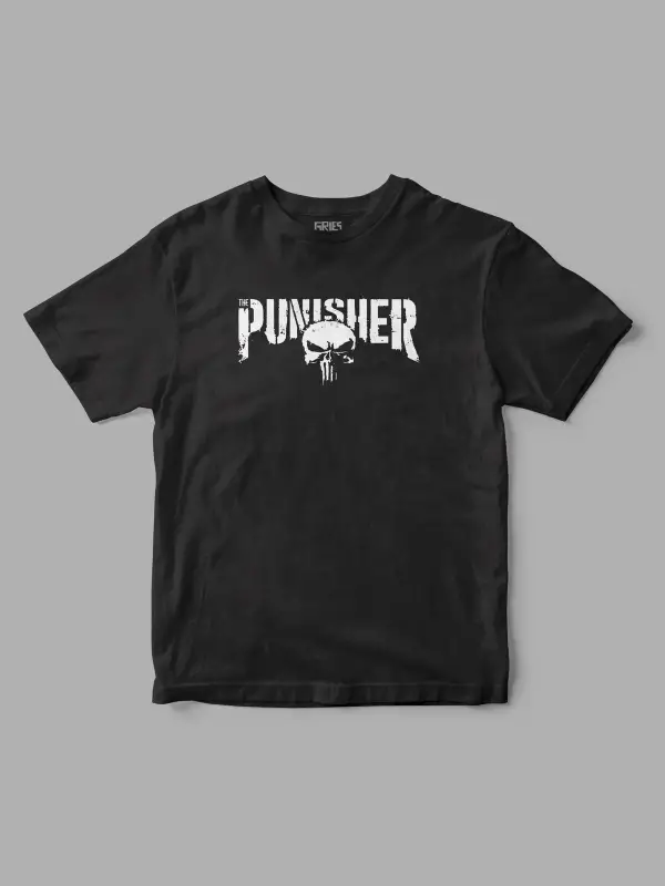 The Punisher Baskılı Tişört