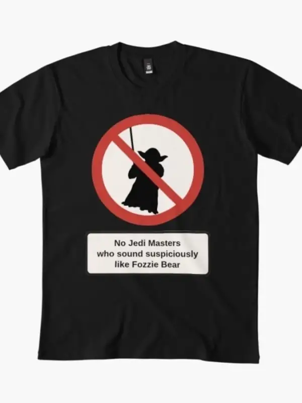 Trafik İşaretleri_ İyi Tanrım, komedyen ayıya dönüyor Erkekler ve Kadınlar için %100 Pamuklu