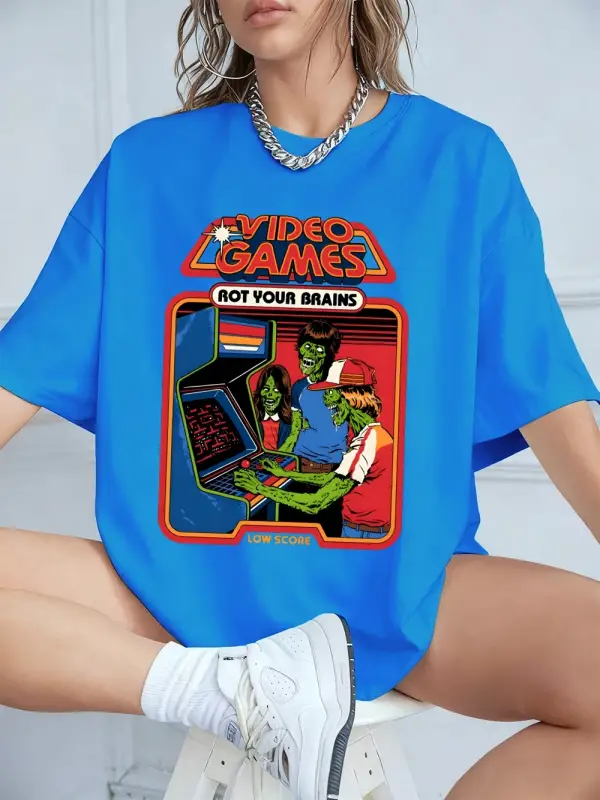 Urban Pop Graphic Kadın Tişört KoleksiyonuKod 5101