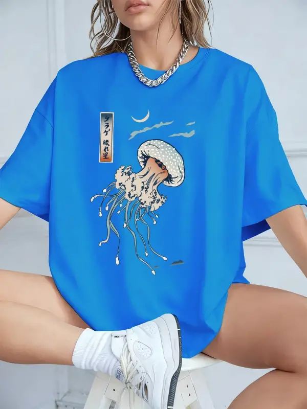 Urban Pop Graphic Kadın Tişört KoleksiyonuKod 5129