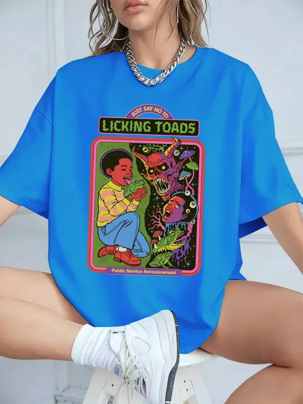 Urban Pop Graphic Kadın Tişört KoleksiyonuKod 5132