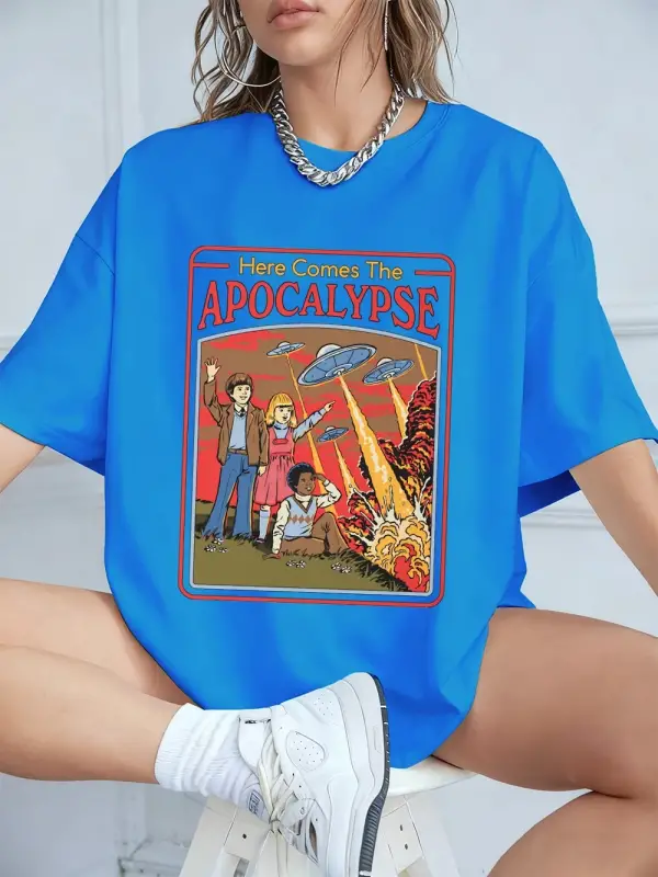 Urban Pop Graphic Kadın Tişört KoleksiyonuKod 5138