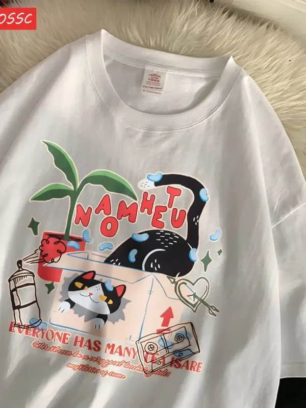 Urban Pop Graphic Kadın Tişört KoleksiyonuKod 5159