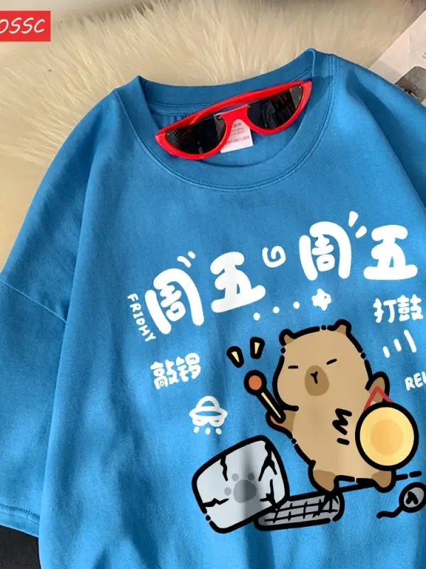 Urban Pop Graphic Kadın Tişört KoleksiyonuKod 5169