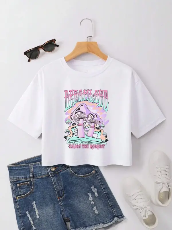 Urban Pop Graphic Kadın Tişört KoleksiyonuKod 5244