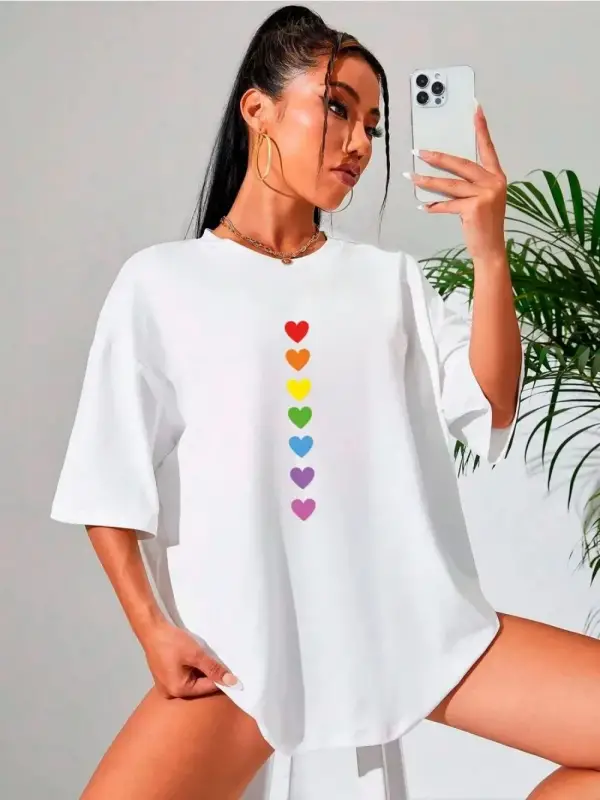 Urban Pop Graphic Kadın Tişört KoleksiyonuKod 5272