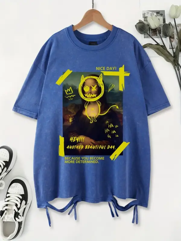 Urban Pop Graphic Kadın Tişört KoleksiyonuKod 5274