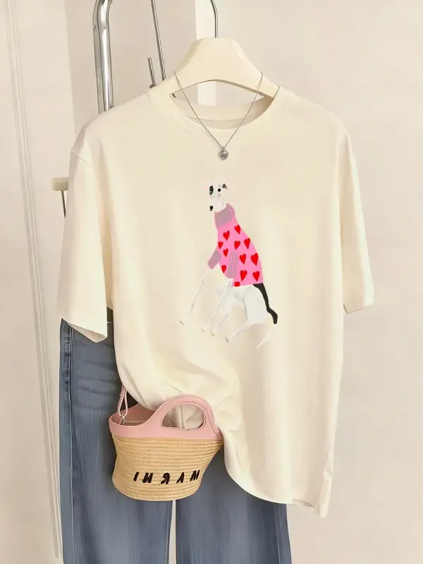 Urban Pop Graphic Kadın Tişört KoleksiyonuKod 5305