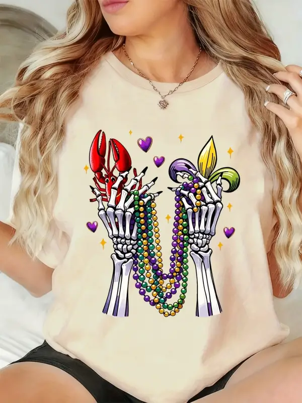 Urban Pop Graphic Kadın Tişört KoleksiyonuKod 5406