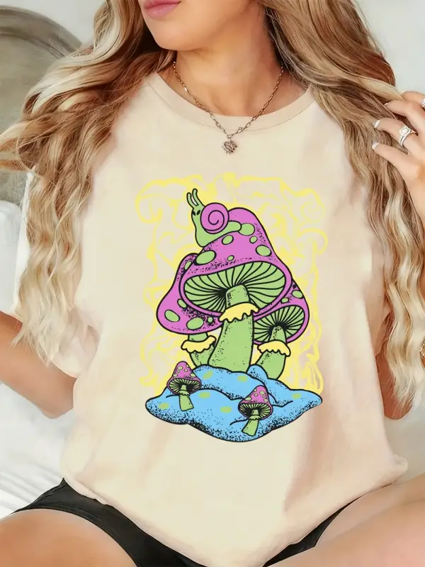 Urban Pop Graphic Kadın Tişört KoleksiyonuKod 5444