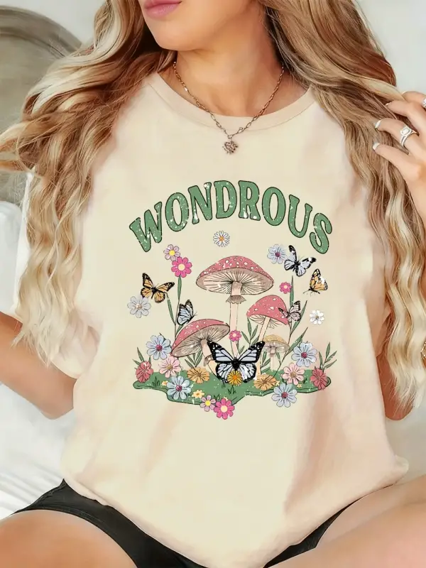 Urban Pop Graphic Kadın Tişört KoleksiyonuKod 5450