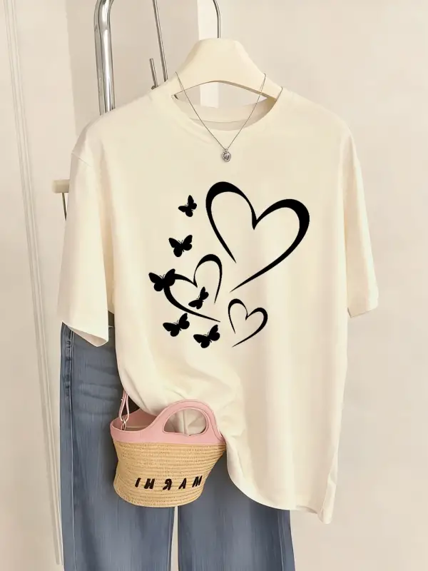 Urban Pop Graphic Kadın Tişört KoleksiyonuKod 5452