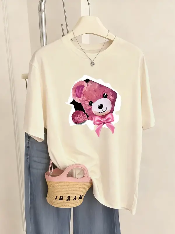 Urban Pop Graphic Kadın Tişört KoleksiyonuKod 5464