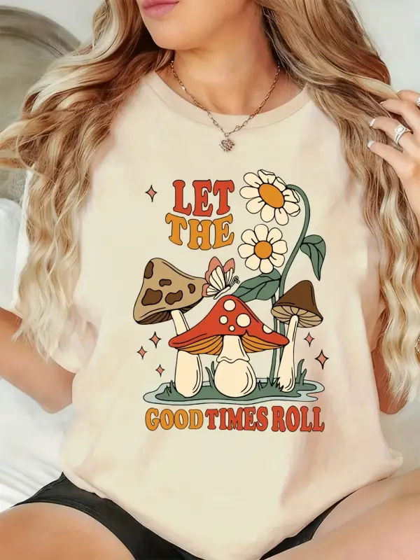 Urban Pop Graphic Kadın Tişört KoleksiyonuKod 5474