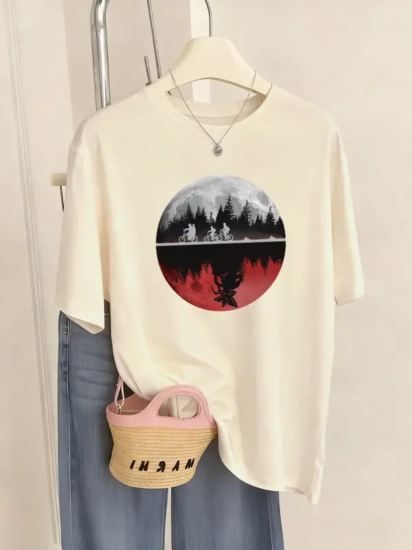 Urban Pop Graphic Kadın Tişört KoleksiyonuKod 5476