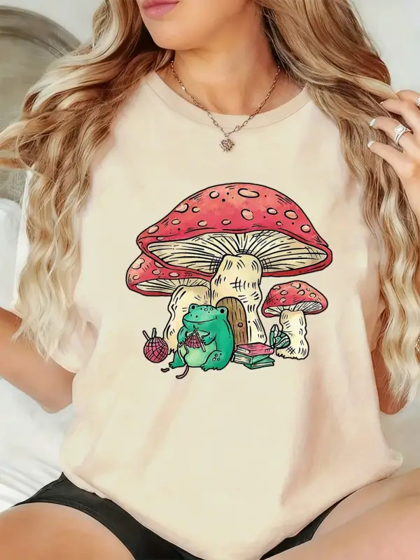 Urban Pop Graphic Kadın Tişört KoleksiyonuKod 5478