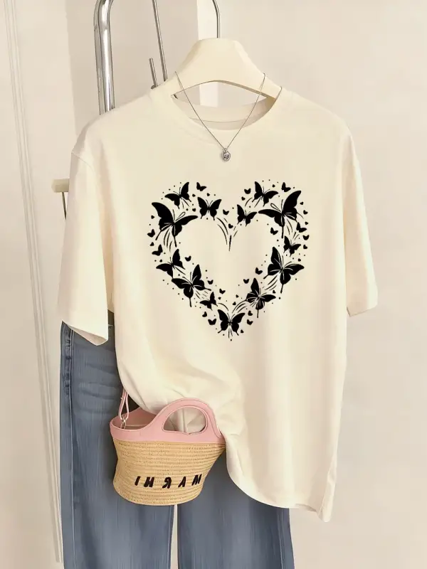 Urban Pop Graphic Kadın Tişört KoleksiyonuKod 5485