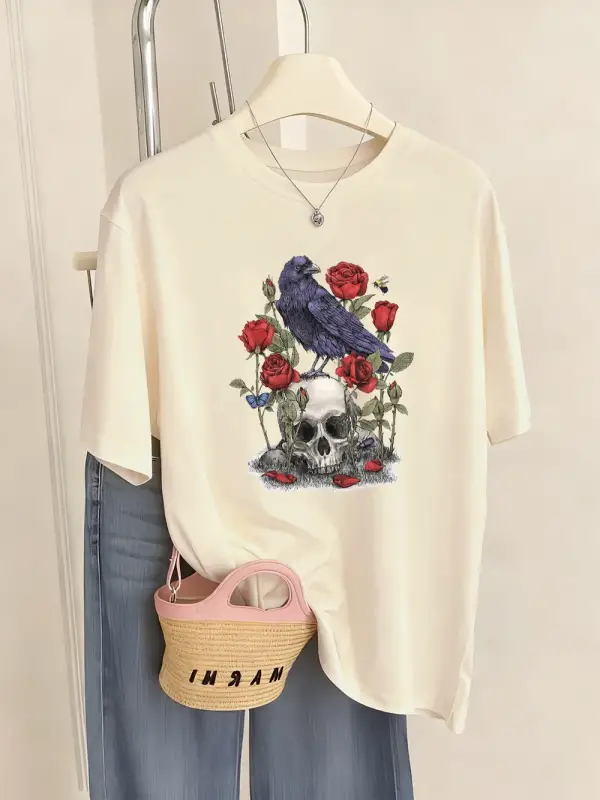 Urban Pop Graphic Kadın Tişört KoleksiyonuKod 5495