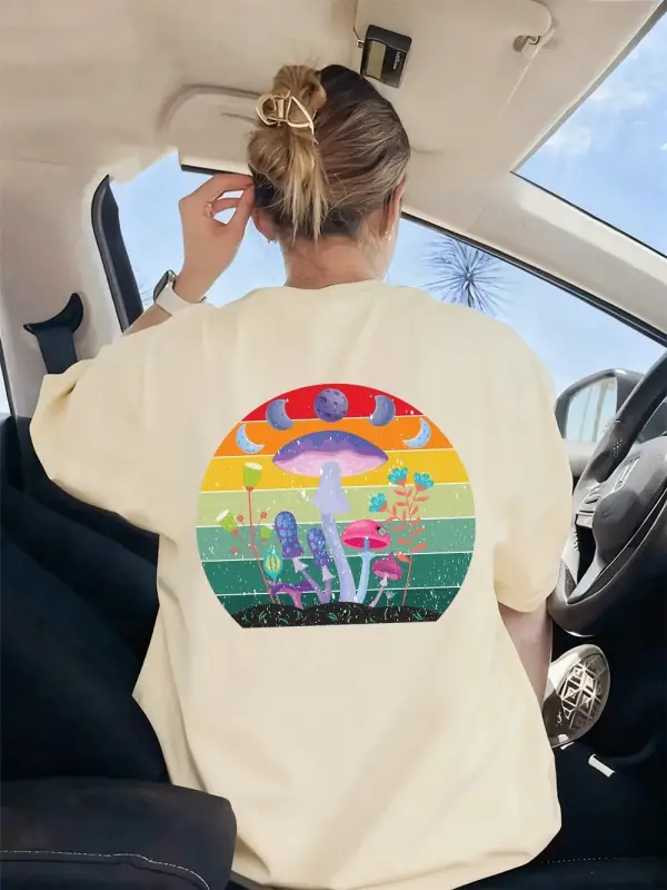 Urban Pop Graphic Kadın Tişört KoleksiyonuKod 5504