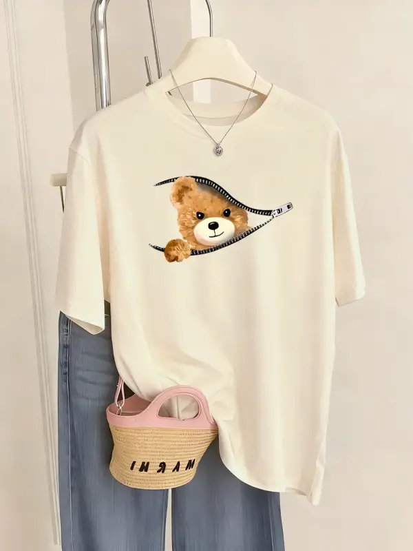 Urban Pop Graphic Kadın Tişört KoleksiyonuKod 5512