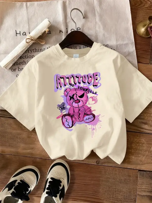 Urban Pop Graphic Kadın Tişört KoleksiyonuKod 5513