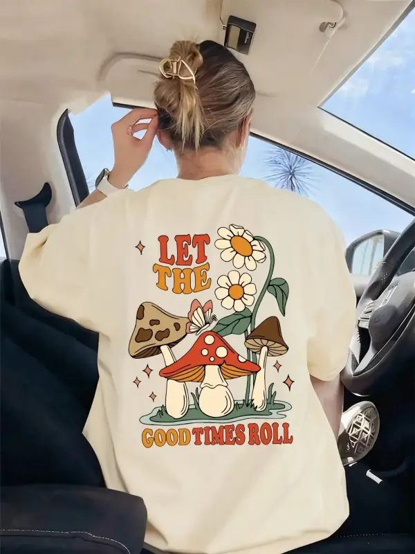 Urban Pop Graphic Kadın Tişört KoleksiyonuKod 5521