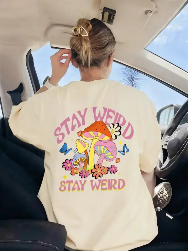 Urban Pop Graphic Kadın Tişört KoleksiyonuKod 5523