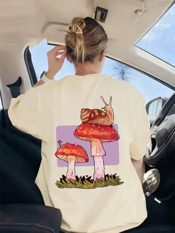 Urban Pop Graphic Kadın Tişört KoleksiyonuKod 5535