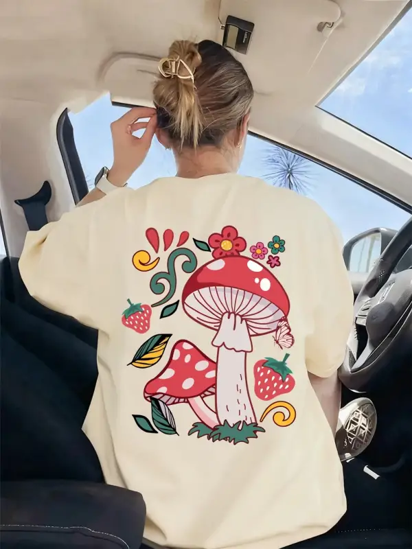 Urban Pop Graphic Kadın Tişört KoleksiyonuKod 5541