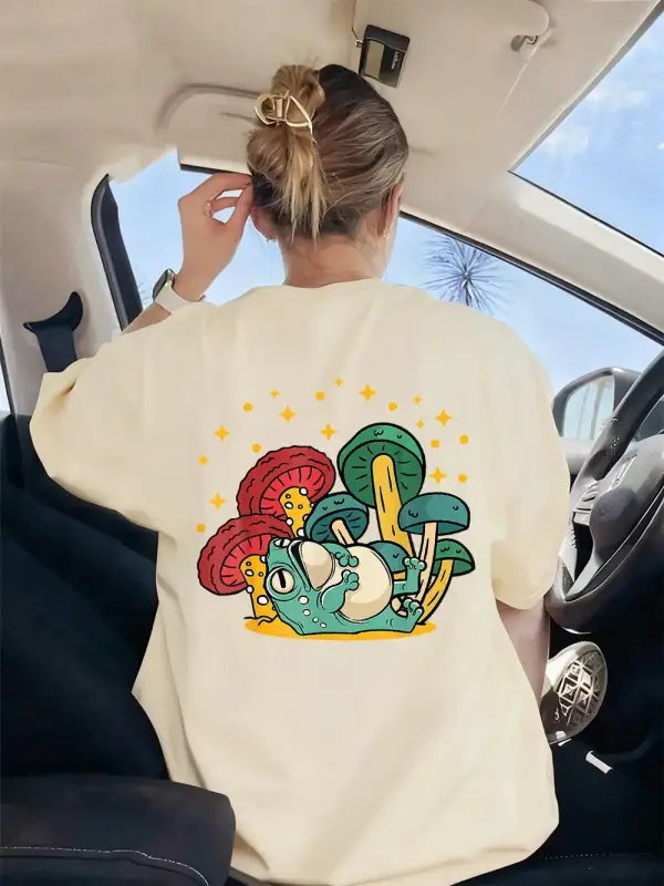 Urban Pop Graphic Kadın Tişört KoleksiyonuKod 5542