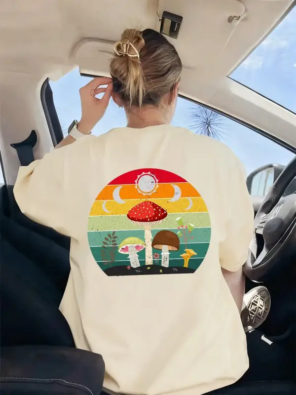 Urban Pop Graphic Kadın Tişört KoleksiyonuKod 5545