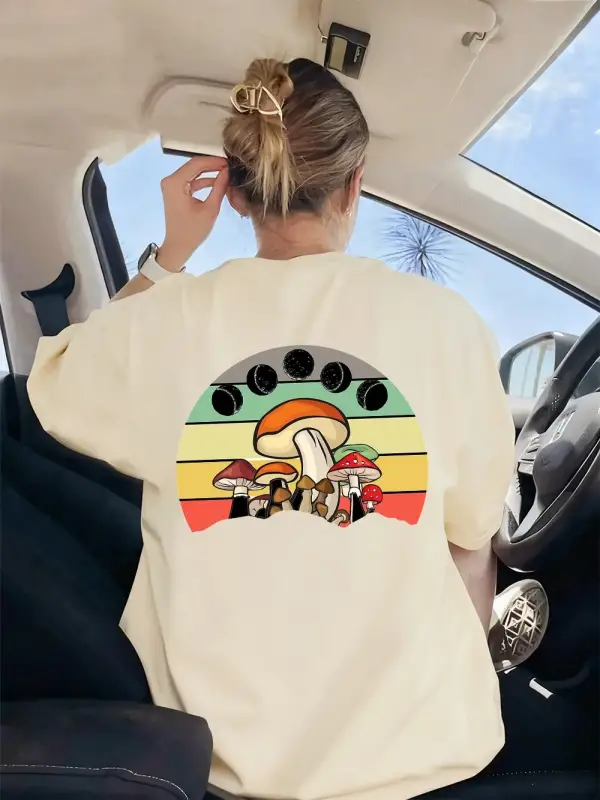 Urban Pop Graphic Kadın Tişört KoleksiyonuKod 5551