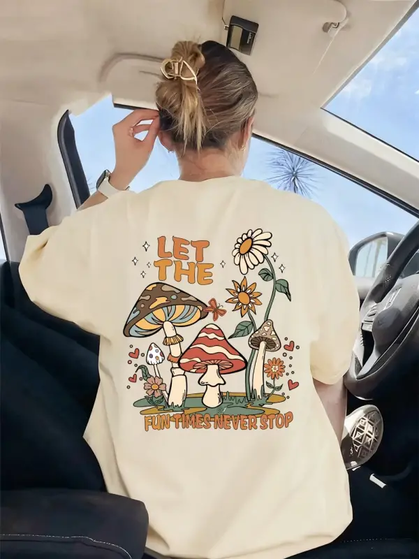 Urban Pop Graphic Kadın Tişört KoleksiyonuKod 5552