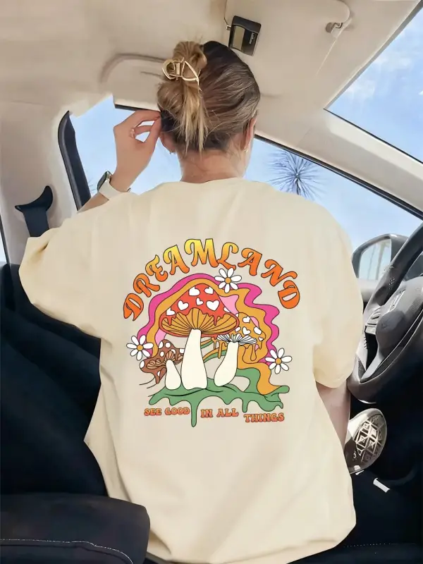 Urban Pop Graphic Kadın Tişört KoleksiyonuKod 5553