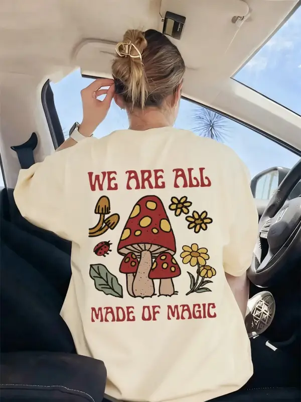 Urban Pop Graphic Kadın Tişört KoleksiyonuKod 5558